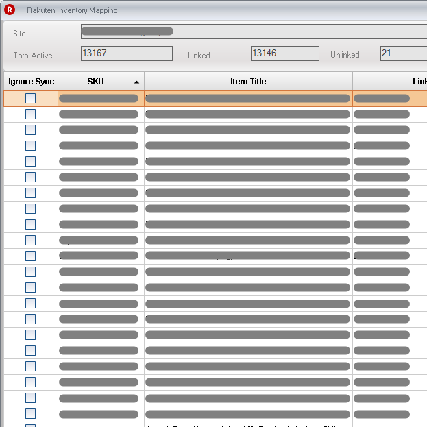 Rakuten Mapping