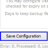 Save Configuration