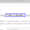 Printer Configuration Tab