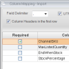 Column Mapping