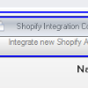 Shopify Config Page